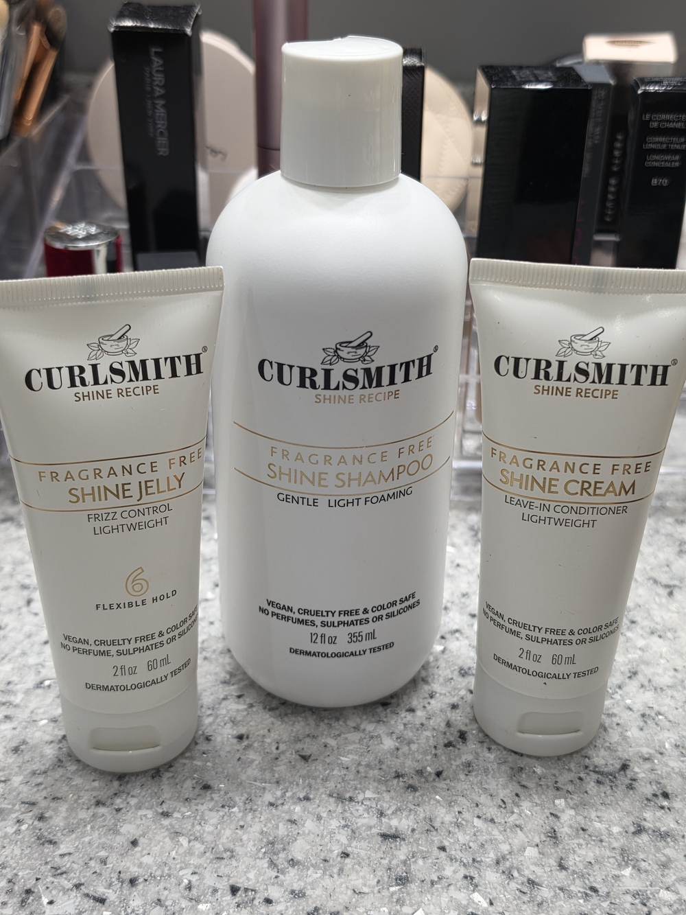 Curlsmith Fragrance Free Shine Shampoo – White